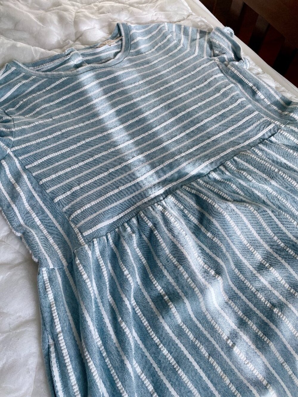 Easy care, easy wear babydoll dress